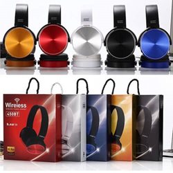 אוזניות BT דגם אולטרה רדיו ודיבורית מובנים