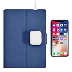 פולדר A5 חדשני עם משטח טעינה אלחוטי