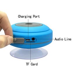 רמקול BT לאמבטיה עם דיבורית