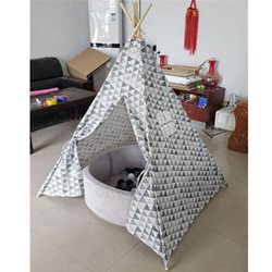 אוהל טיפי אינדיאני ביתי לילדים בצבעים שונים