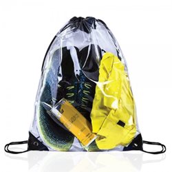 תיק שרוך שקוף עשוי PVC