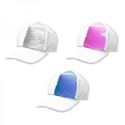 כובע מצחייה עם פייטים מתחלפים