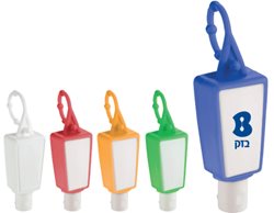 קרם הגנה במחזיק סיליקון 30 מל ממותג