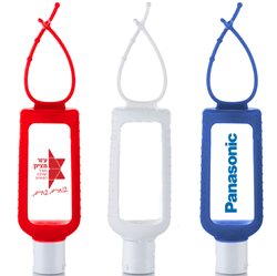 קרם הגנה במחזיק סיליקון 60 מל ממותג