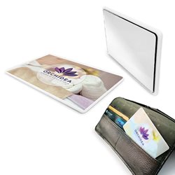 מראה כרטיס אשראי ממותגת