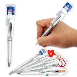 קליפס מעוצב לעט חיתוך צורני ממותג