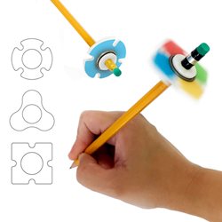 ספינר לעפרון ממותג