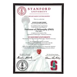 מסגרת לתמונה ממתכת בעיצוב קלאסי לאקדמיה