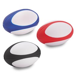 כדור PU לחיץ בצורת כדור רוגבי לחץ