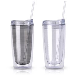 כוס עם קש דגם פרימיום