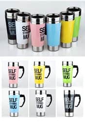 ספל תרמי עם מקציף חלב אוטומטי