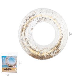 גלגל ים גליטר 60 ס”מ נצנצים