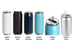 כוס דמוי פחית תרמית פקק נשלף 450 מ"ל