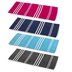 מגבת חוף מכותנה דגם יוון