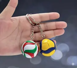 מחזיק מפתחות כדורשת / כדורעף