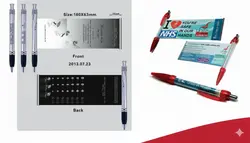 עט מסר עם קלף נשלף